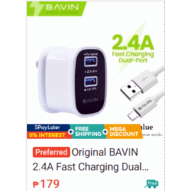 Bavin Charger 2.4A